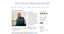 Desktop Screenshot of icelandweatherreport.com